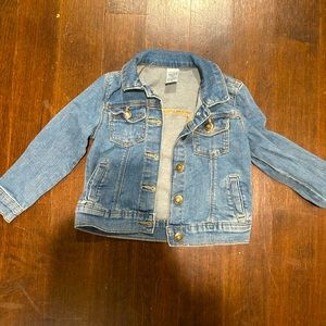 Jean jacket 3T girls barely worn